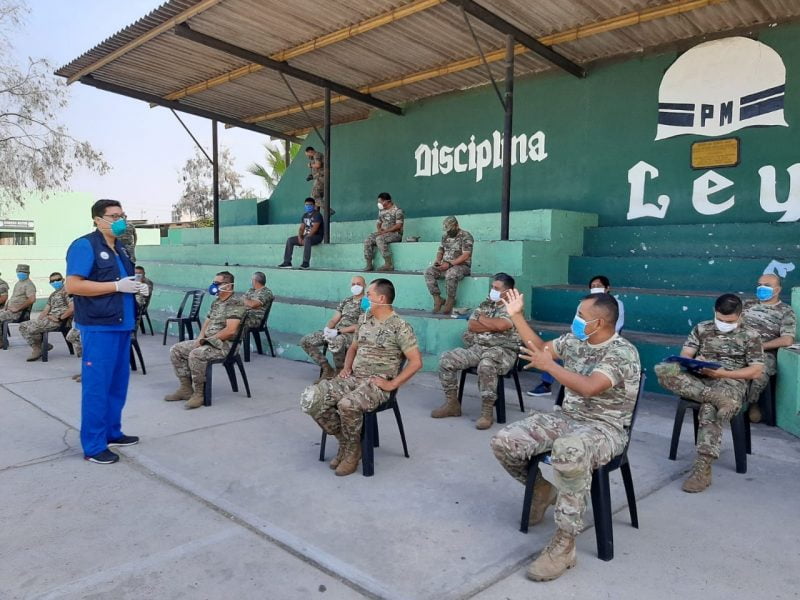 Se brinda soporte emocional a personal médico y policial en La Libertad