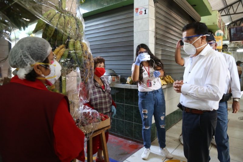 Detectan contagiados con Covid-19 en mercado la unión y ex-Mayorista