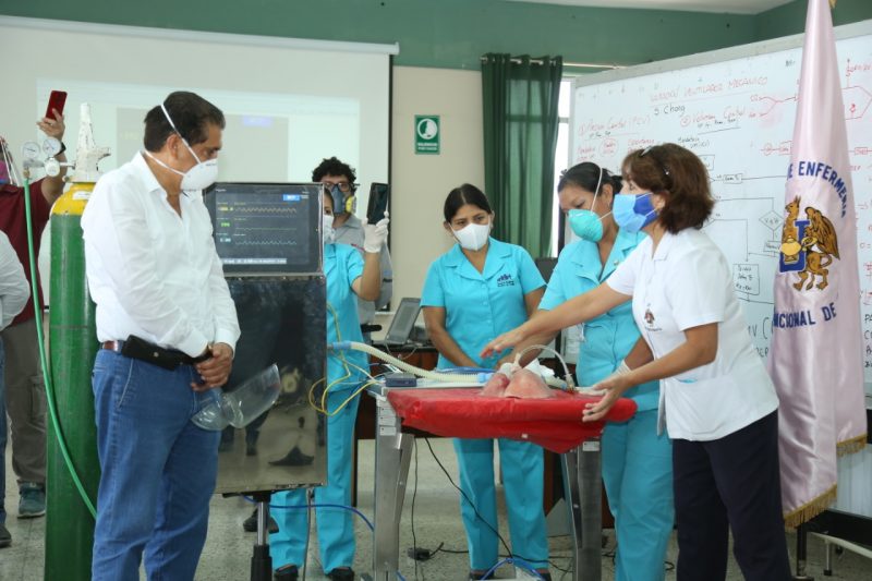 Crean el primer prototipo de ventilador mecánico para hospital Regional