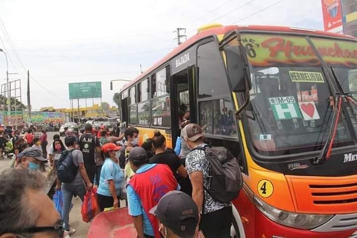 Dos conductores de transporte público Huanchaco contagiados con COVID-19