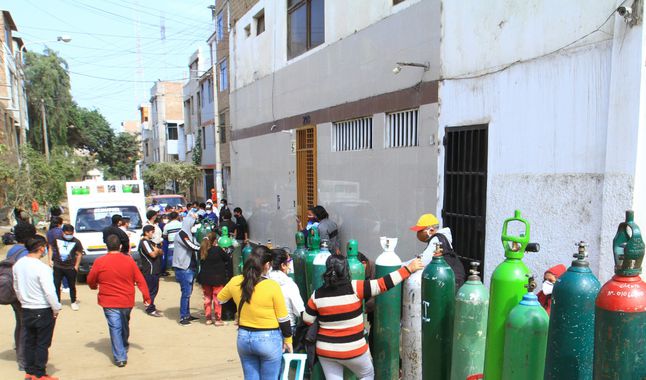 Clientes de empresa de oxígeno no respetan a vecinos de Huerta Grande
