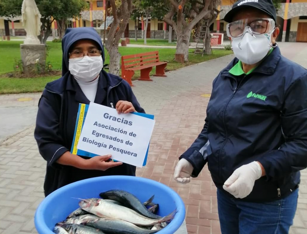 UNT dona 150 kilos de pescado a comedores y casas hogares