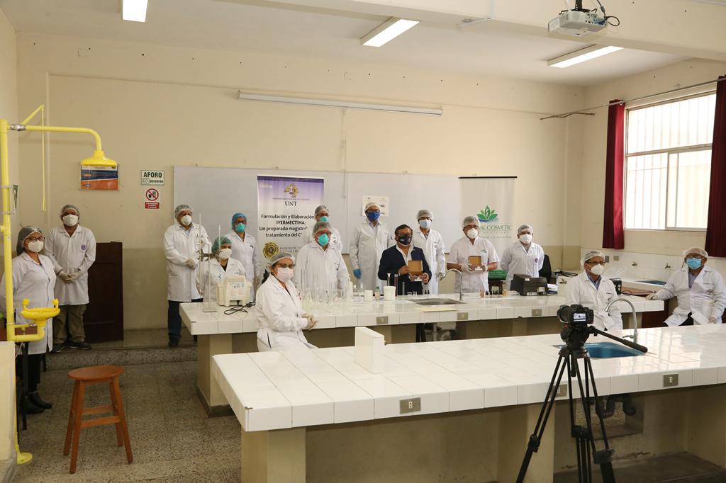 Realizan primera producción de ivermectina en la UNT