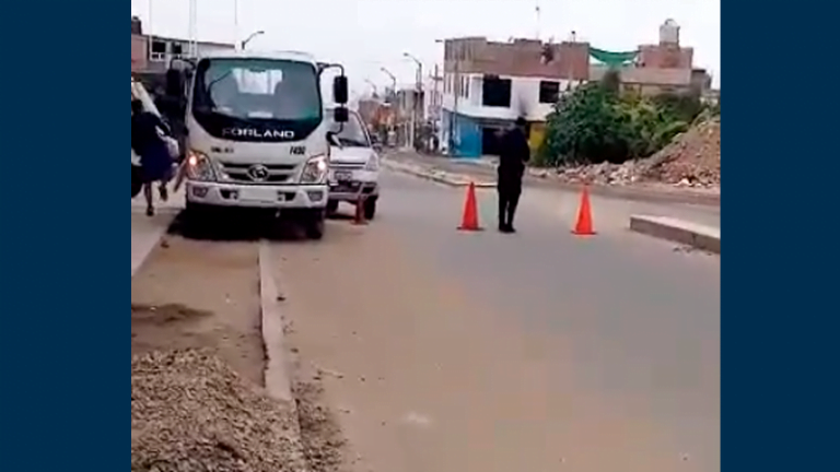 Pobladores denuncian cierre sorpreviso de calles en Alto Trujillo