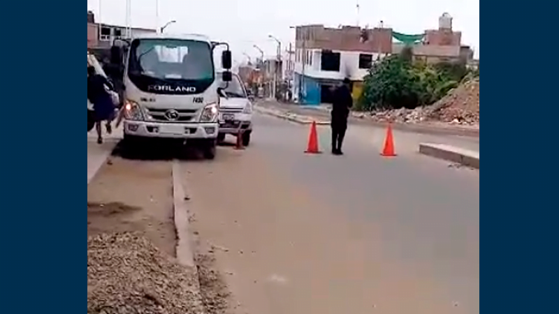 Pobladores denuncian cierre sorpreviso de calles en Alto Trujillo