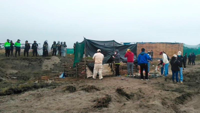 Recuperan zona de Chan Chan utilizada para crianza de cerdos