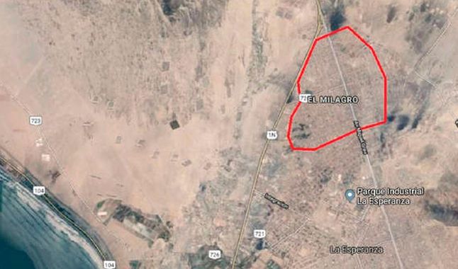 Buscan que El Milagro se convierta en distrito trujillano