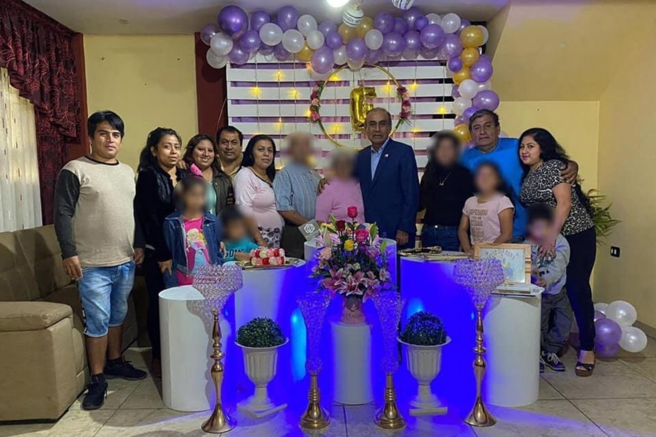 Daniel Marcelo realiza prueba de covid-19 a sus familiares para celebrar un cumpleaños