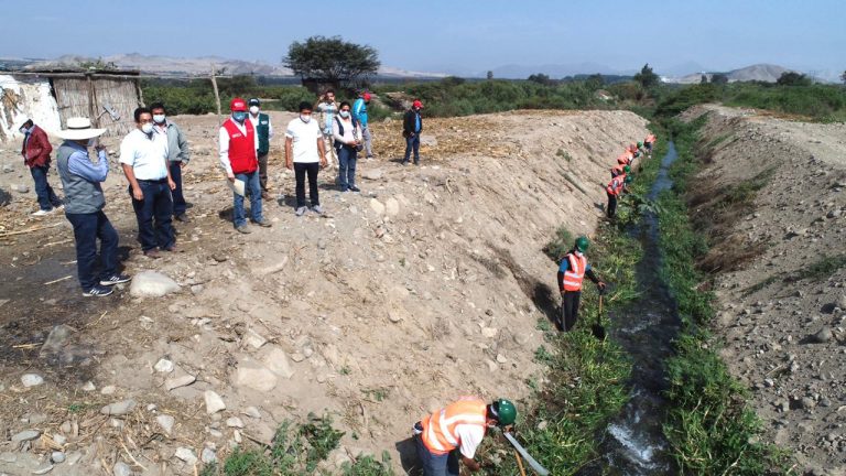 Entregan más de S/ 203 mil para mejorar canales y drenes de Chao
