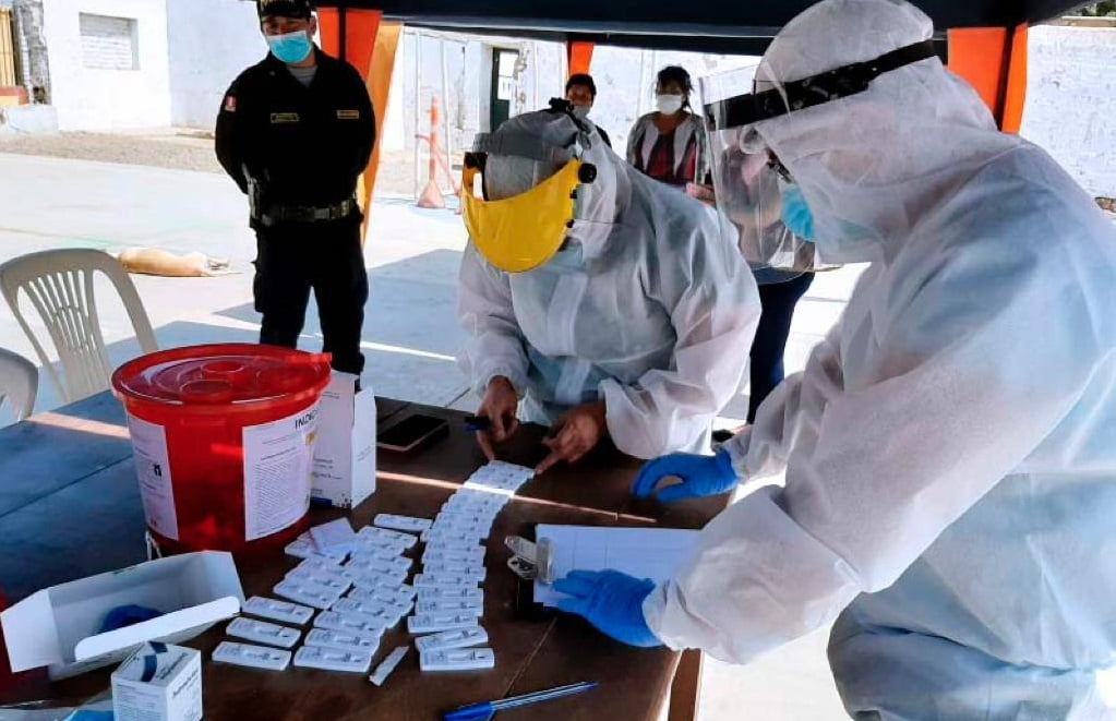 Hospital II Chocope de EsSalud realiza pruebas de descarte de COVID-19