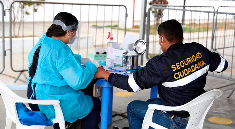677 agente de Seguridad Ciudadana se encuentran en cuarentena por COVID-19