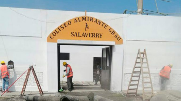 Hospital de Campaña de Salaverry presenta avance del 95 %