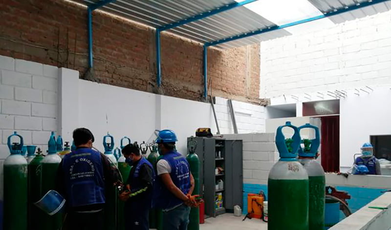 Vecinos de la Urb. San Isidro piden cerrar distribuidora de oxígeno