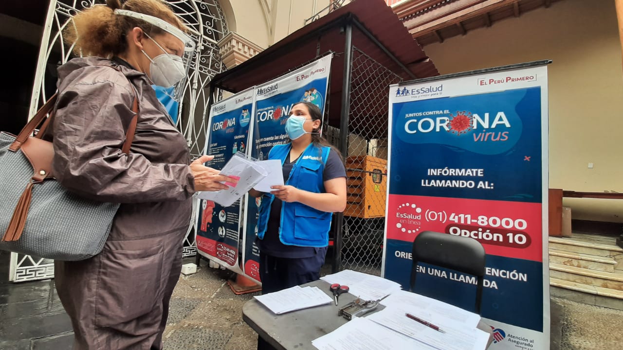 EsSalud realizó 1675 pruebas rápidas a trabajadores de la Municipalidad de Trujillo