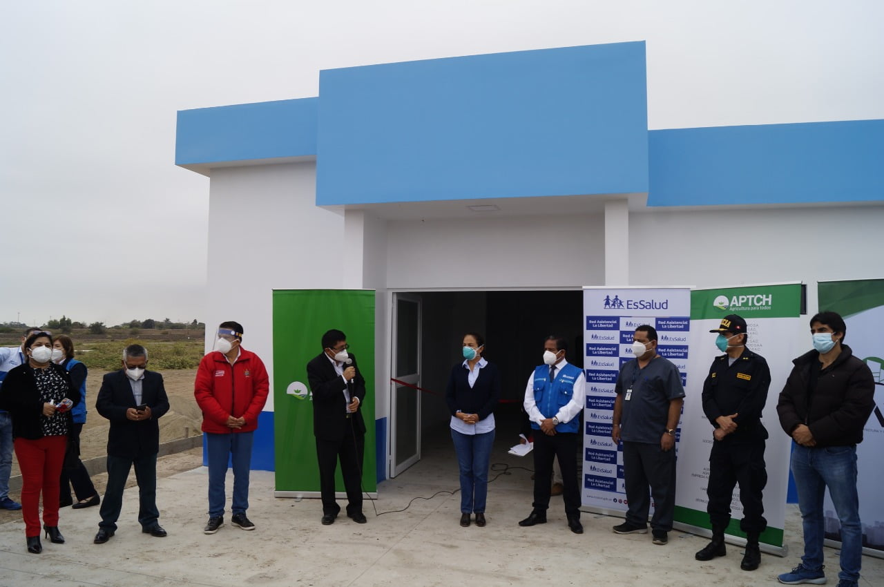 Virú: Realizan entrega de Hospital Temporal para pacientes con covid-19