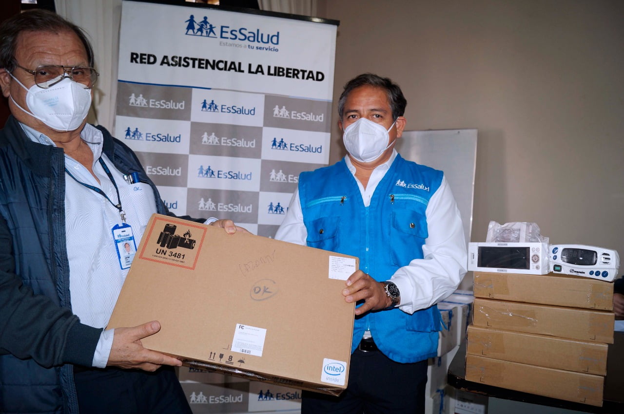 EsSalud entregó más de 200 pulsioxímetros a 36 hospitales de La Libertad