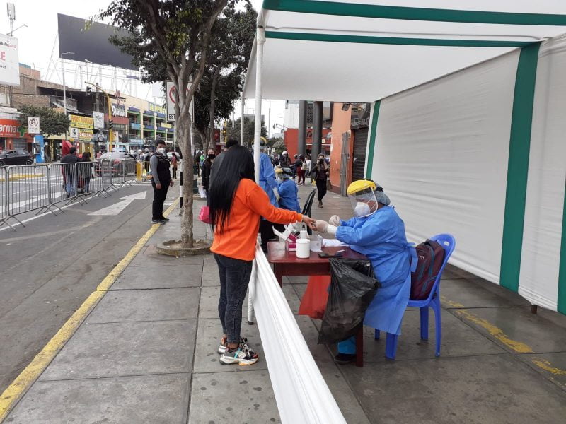 63 comerciantes de "El Virrey" dan positivo a COVID-19