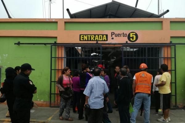 Cerca del 50 % de comerciantes del ex-Mayorista con COVID-19