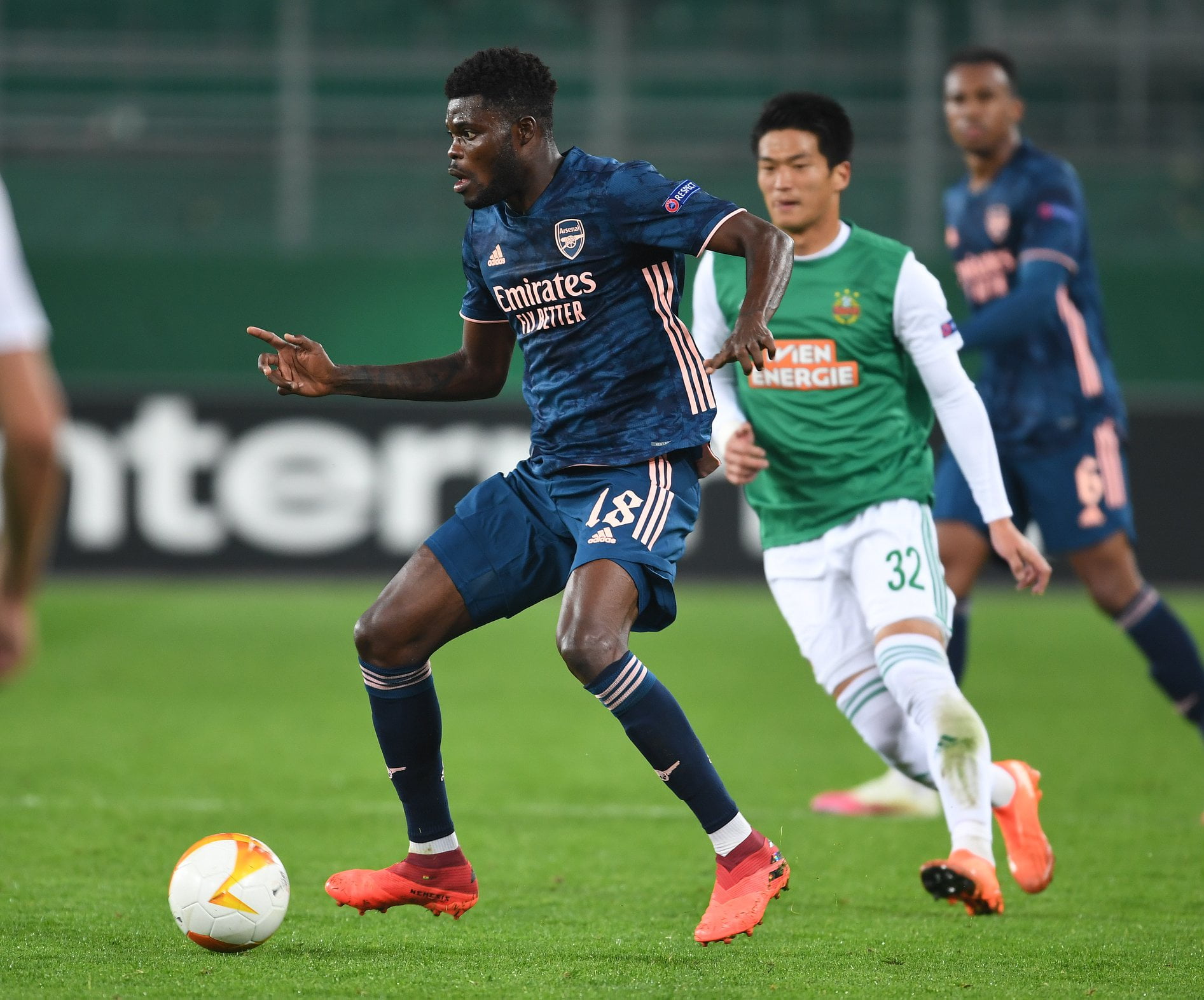 SOLO FUE UN SUSTO: ARSENAL VENCIÓ 2 – 1 ANTE RAPID WIEN POR LA EUROPA LEAGUE