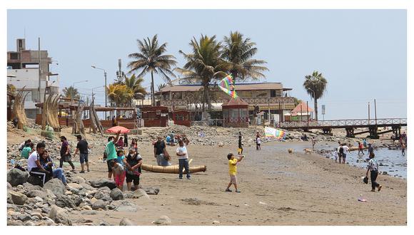 Familias se olvidan del Coronavirus y llegaron hasta Huanchaco