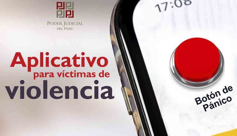 Violencia familiar podrá ser alertada mediante "Botón de Pánico" en cinco distritos