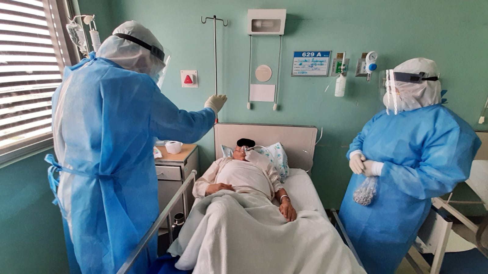 Brindan soporte emocional y espiritual a pacientes hospitalizado por covid-19