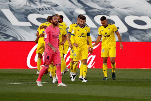 Se bajaron al líder: Real Madrid perdió 0 – 1 ante Cádiz