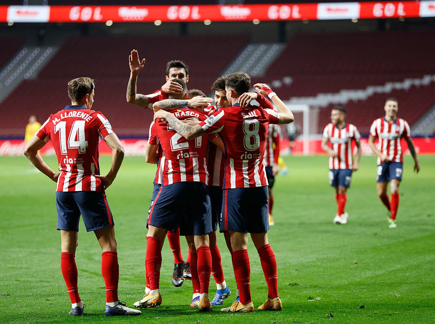 Te gané el duelo: Atlético Madrid venció al conjunto de Barcelona por la Primera División