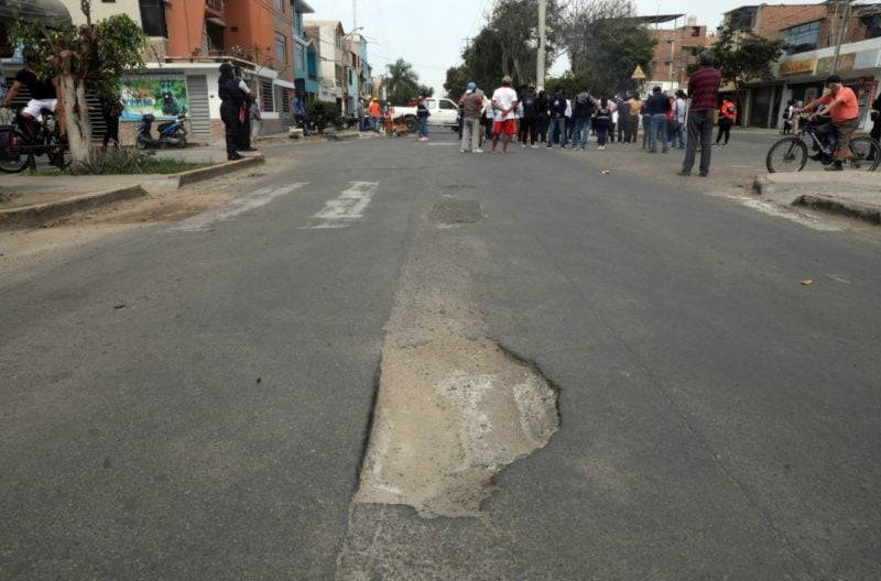 Trujillo: Unas 1500 familias serán beneficiadas por la pavimentación de la avenida Jesús de Nazareth