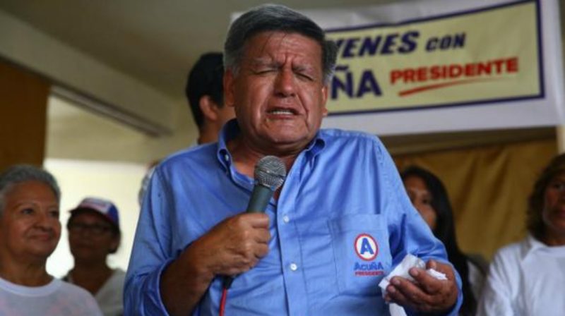 Cesár Acuña dice que su bancada es intachables y sus miembros libres de corrupción