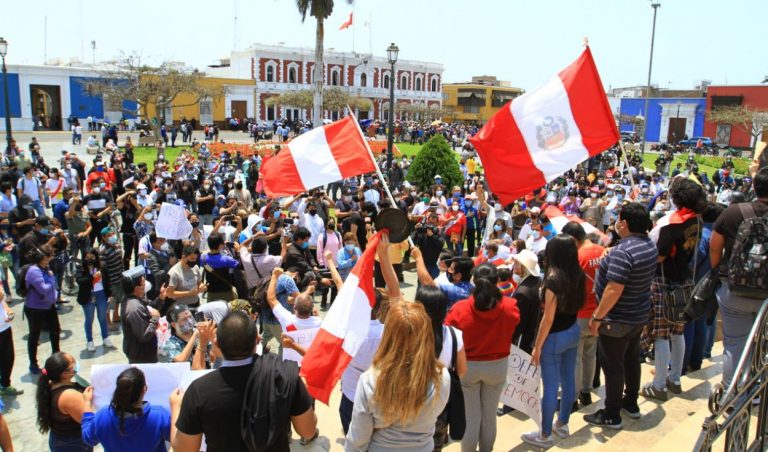 Trujillanos vigilantes de la gestión de Francisco Sagasti
