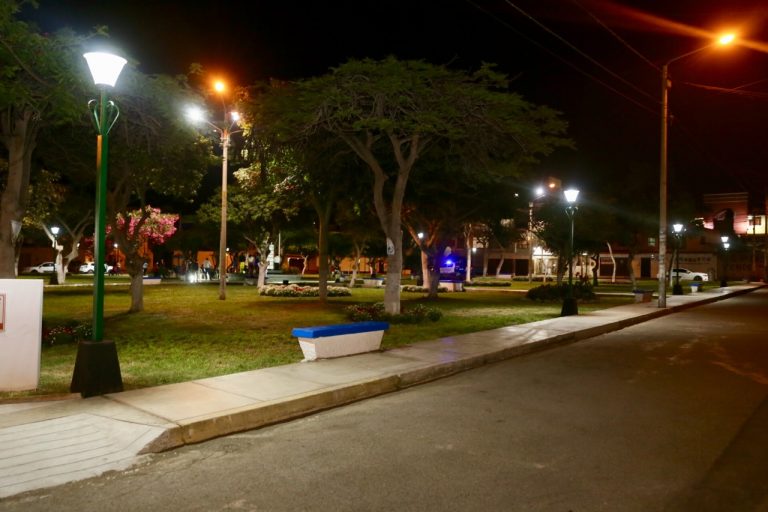 Trujillo: Anuncian iluminación de todos los parques de la ciudad