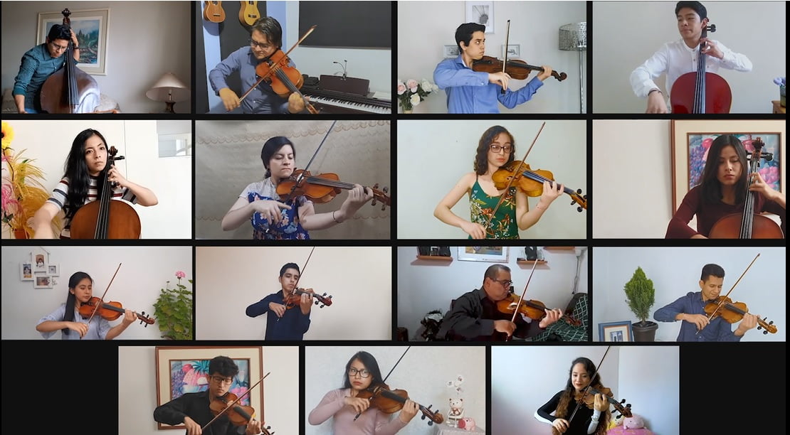 Violines de Trujillo armoniza himno por el Bicentenario de la independencia de Trujillo