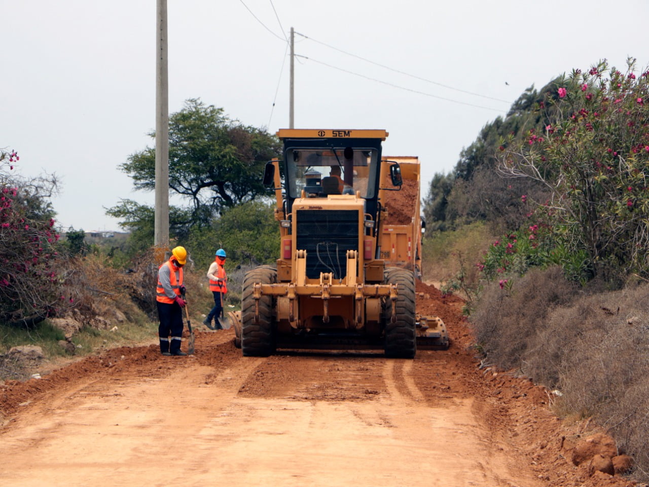 Pacasmayo: mantenimiento vial tiene como avance físico al 80%