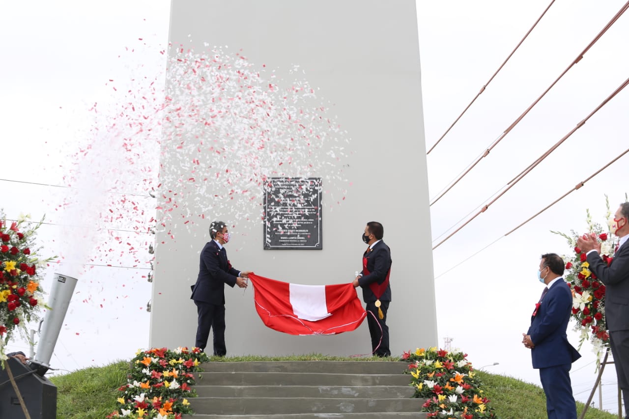 Inauguran obra símbolo por la Independencia de Trujillo