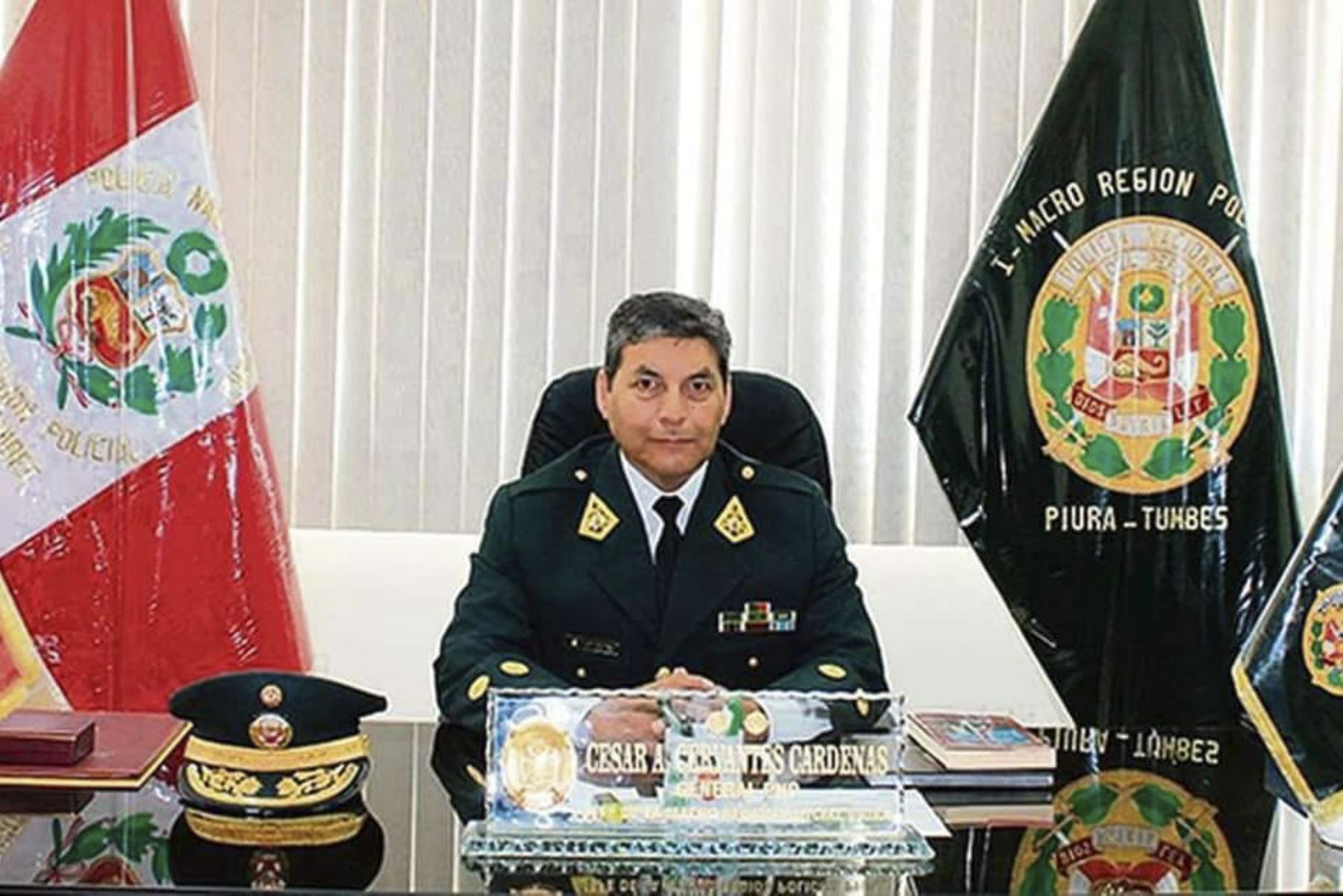 Covid-19: comandante general de la PNP da positivo y se encuentra en aislamiento