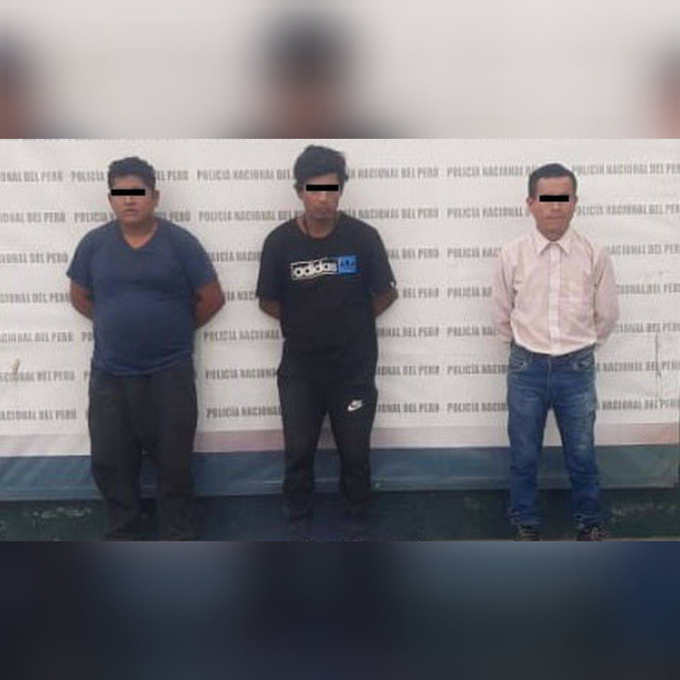 PNP interviene a tres sujetos implicados a la venta ilícita de drogas