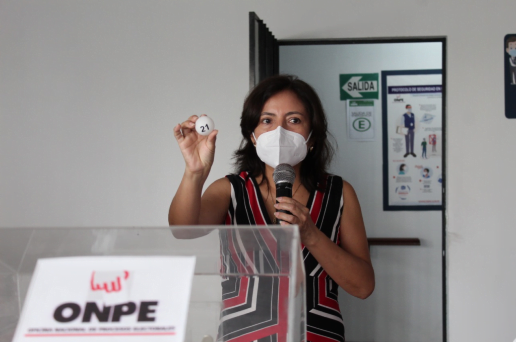 OPDE: Eligio por sorteo a 13,128 miembros de mesa