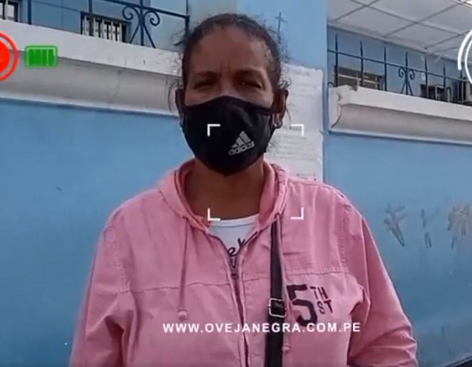Mujer pide apoyo para su esposo en el Hospital Belén