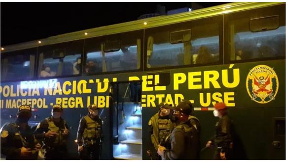 Trujillo: intervienen a 120 personas en una fiesta clandestina