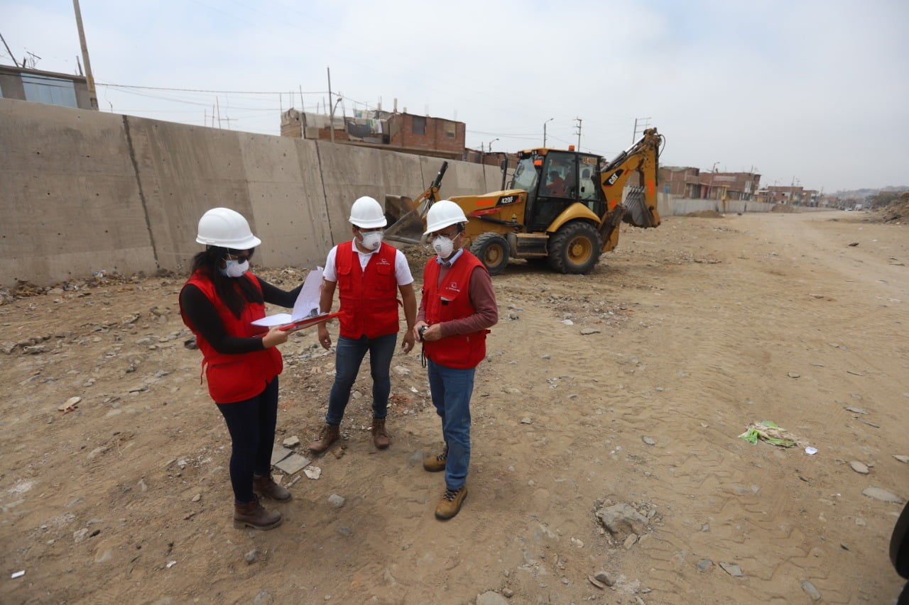 El Porvenir: detectan irregularidades con responsabilidad penal en obra de la quebrada San Ildefonso