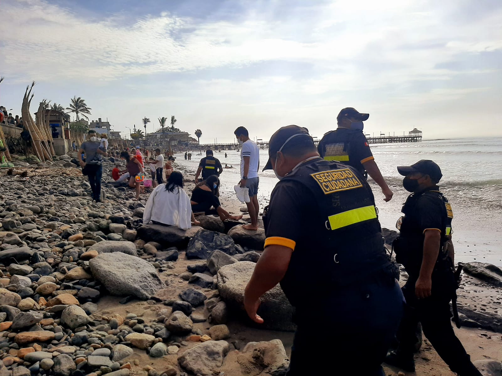 La Libertad: las playas continuarán cerradas hasta el 31 de enero
