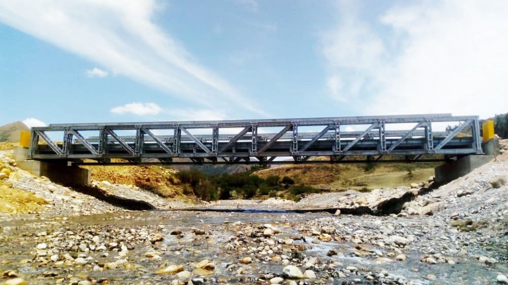 La Libertad: instalan 14 puentes modulares