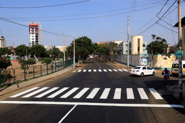 Trujillo: más de 500 familias beneficiadas en la rehabilitación de la avenida Pedro Muñiz