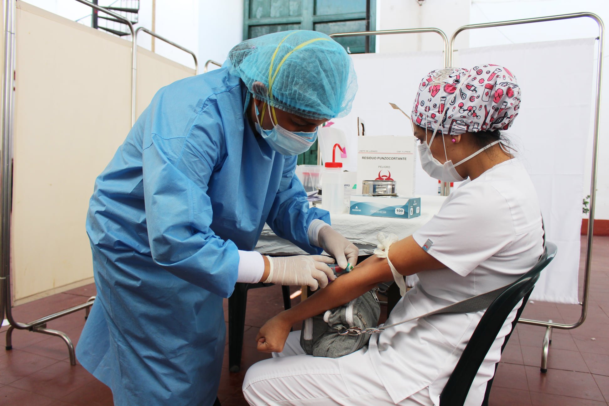 Trujillo: Realizan 6º tamizaje covid-19 en el Hospital Belén