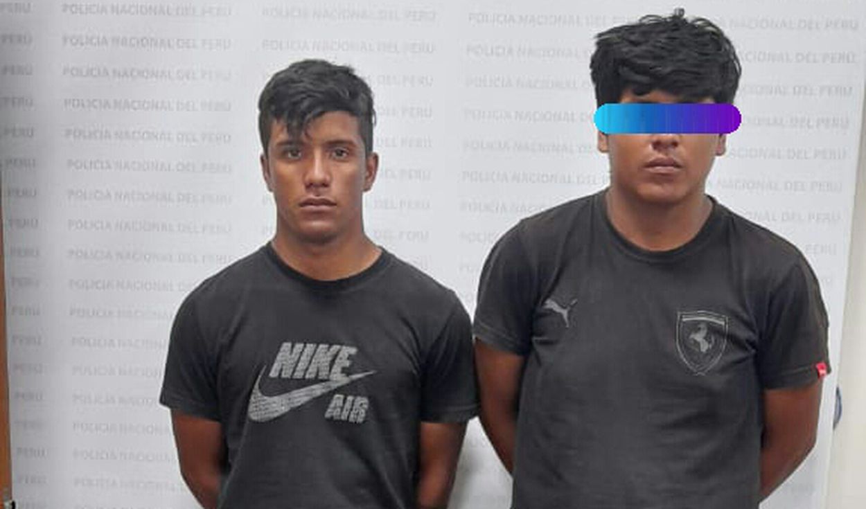 La Libertad: Capturan a dos integrantes de la organización criminal Los Chavales de Mocan