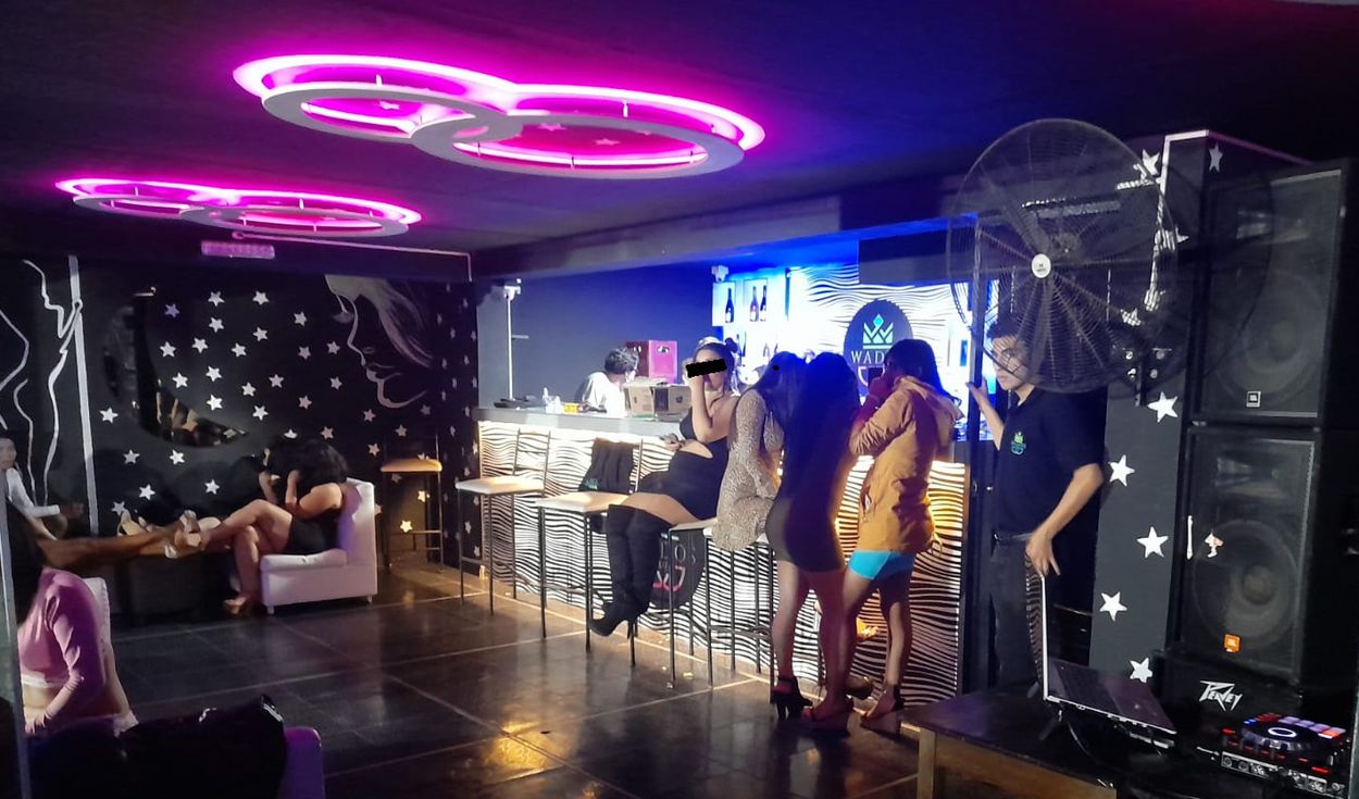 Trujillo: intervienen 55 personas en local que ejercía prostitución clandestina