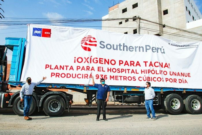 Aporte del sector minero es crucial para afrontar la pandemia en el Perú
