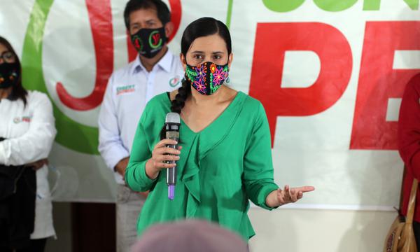 Trujillo: Verónika Mendoza precisó que es necesario despenalizar el aborto. Esto y otras cosas más dijo en su visita en El Porvenir.
