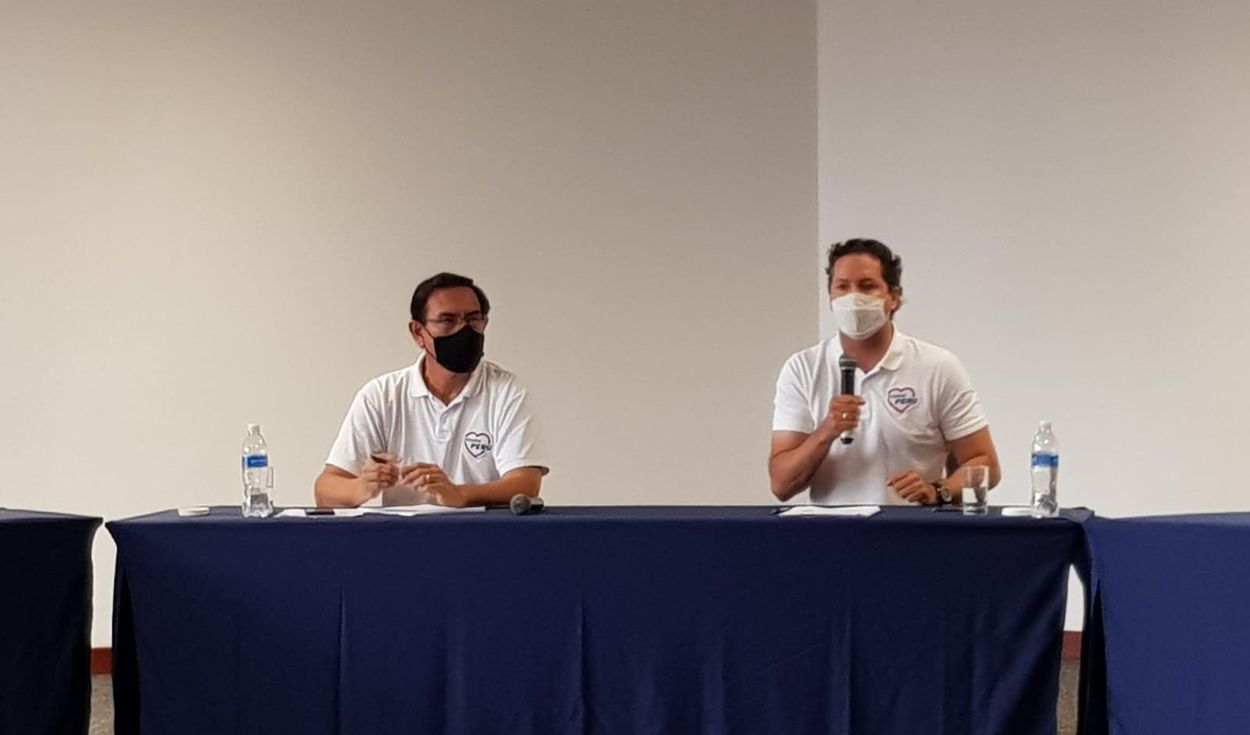Vizcarra estuvo en gira proselitista en La Libertad con candidato presidencial de Somos Perú
